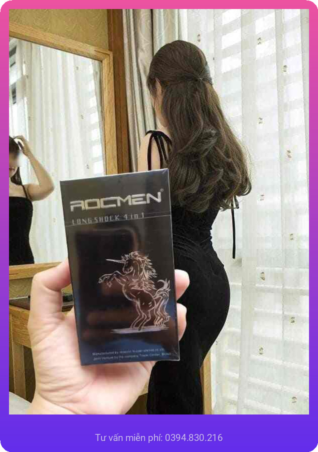 Bao cao su Rocmen Đen 4 in 1