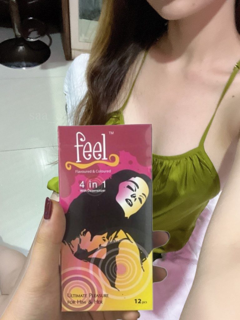 Bao cao su hương dâu