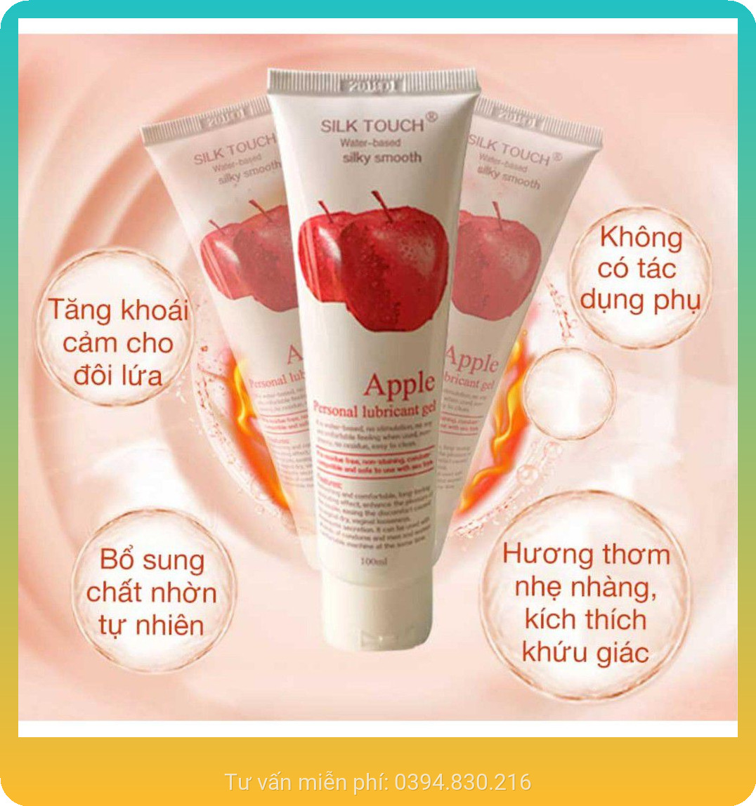 Các loại gel bôi trơn hương trái cây phổ biến tại Hải Phòng