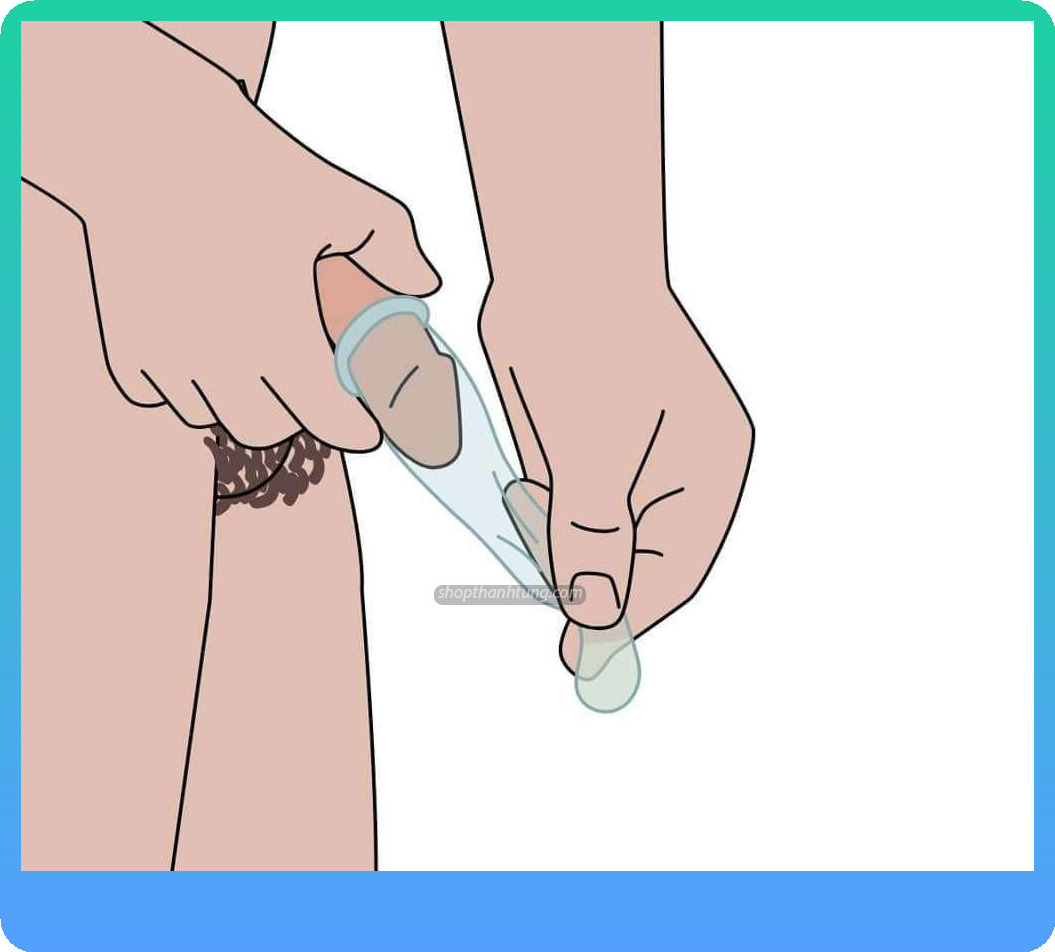 Bao cao su bị tuột khi rút ra có sao không