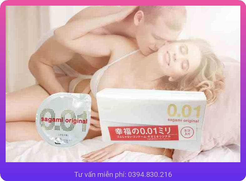 Sagami Original 0.01 – Vua mỏng nhất thế giới 