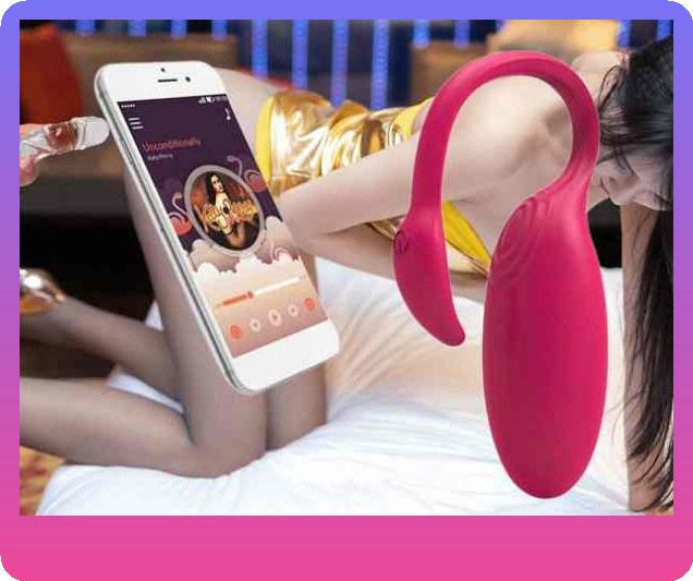 Trứng rung điều khiển bằng app điện thoại