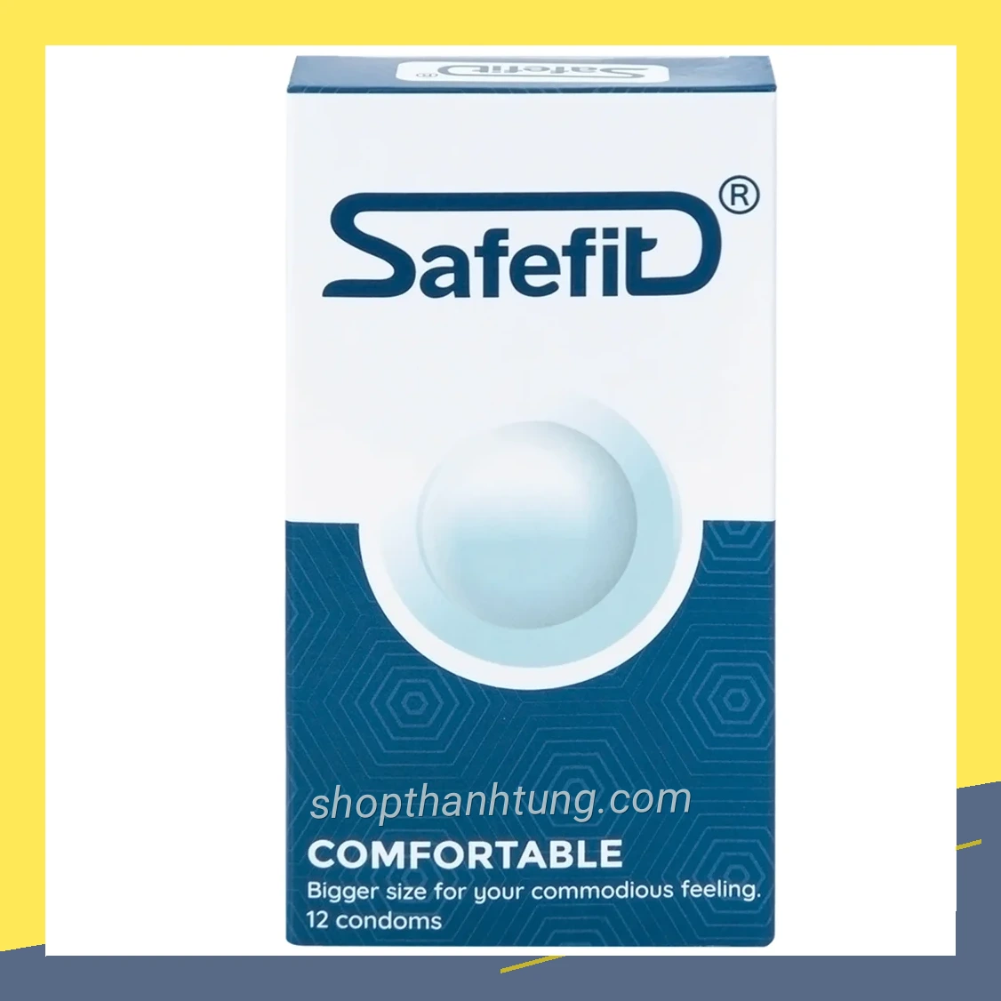 Hình ảnh thực tế bcs safefit comfortable s52 12 cai nhieu chat boi tron với góc nhìn tự nhiên