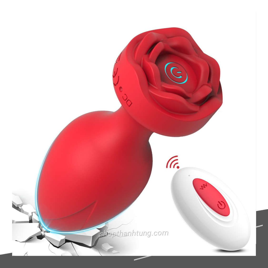 Minh họa cho phich cam hau mon hoa hong co rung sieu suong với góc nhìn tự nhiên