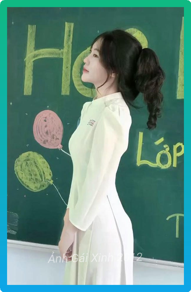Anh gai xinh mang net dep trong treo