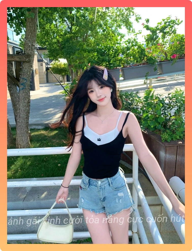 Anh gai xinh cuoi dep goi cam