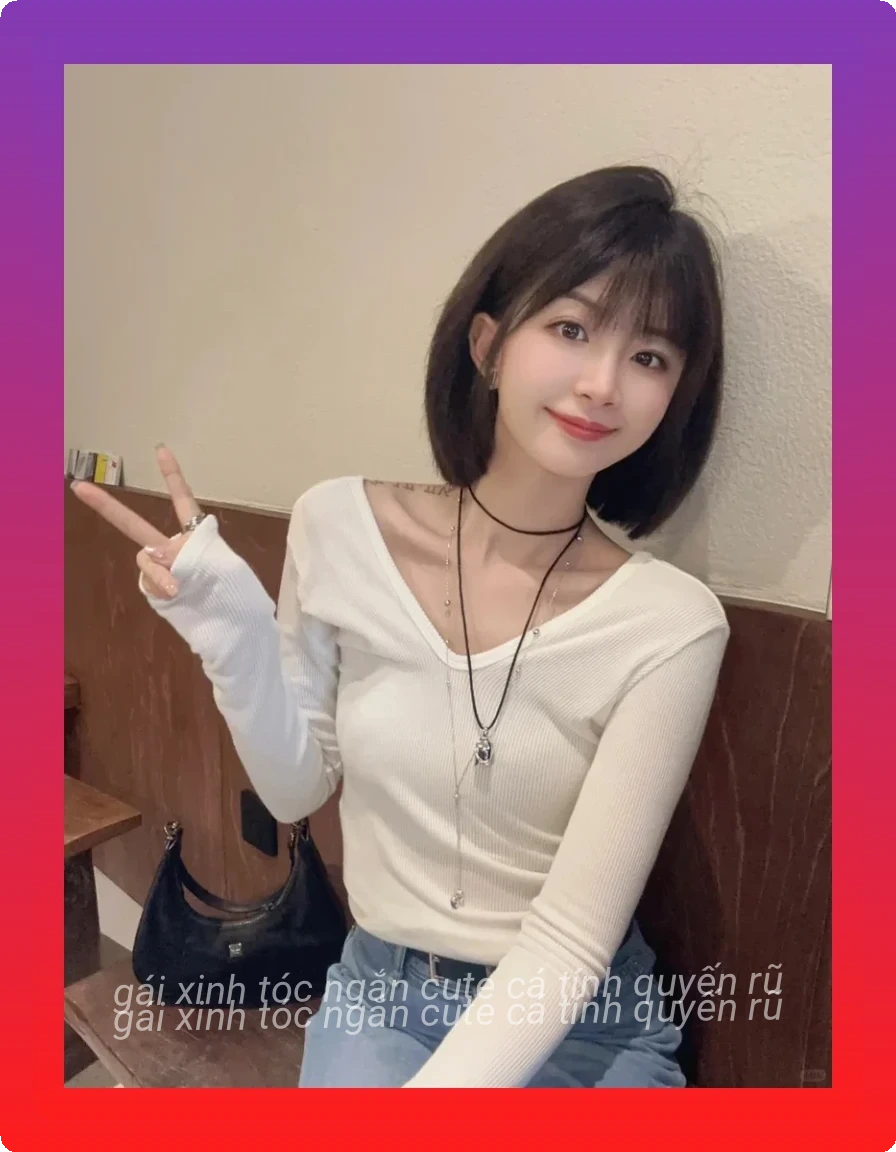 Anh gai xinh toc ngan sexy nhe nhang