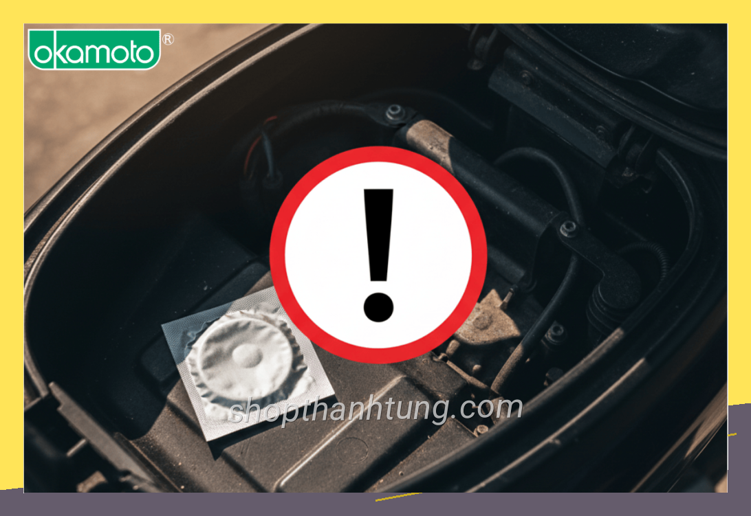 Hình ảnh thực tế de bao cao su trong cop xe mang phong cách hiện đại