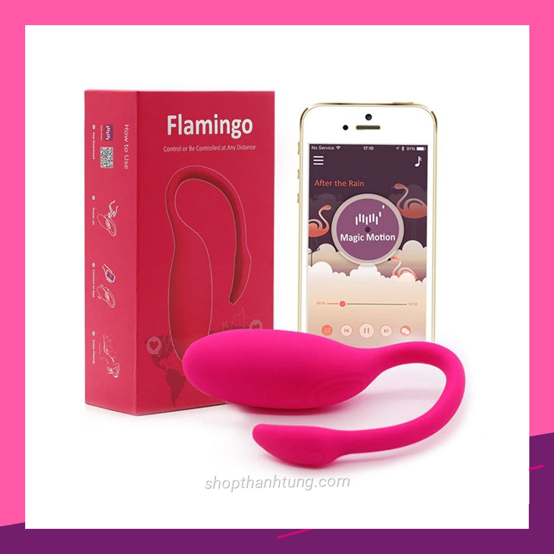 Hình giới thiệu flamingo magic motion mang phong cách hiện đại