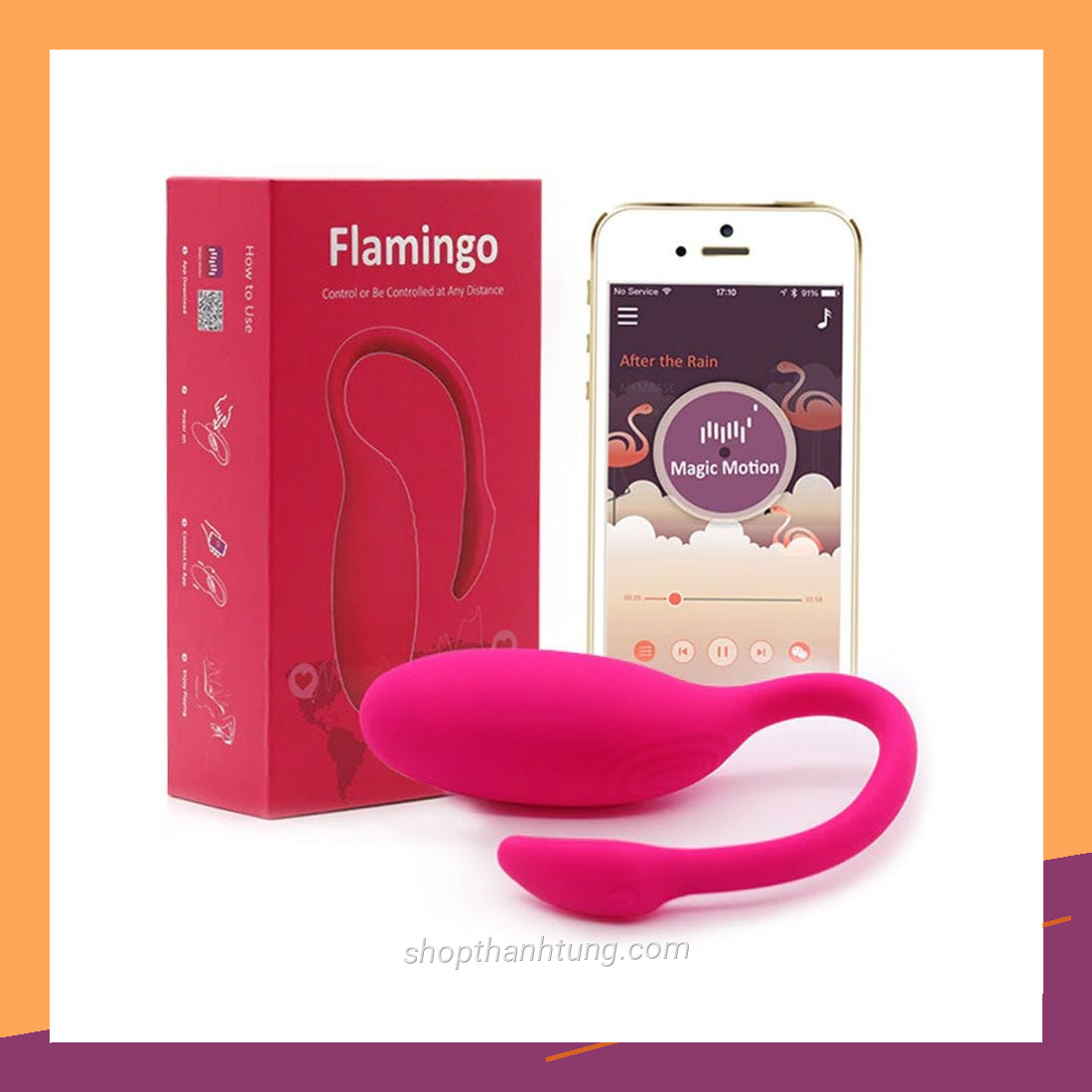 Bộ sưu tập flamingo magic motion trong thực tế