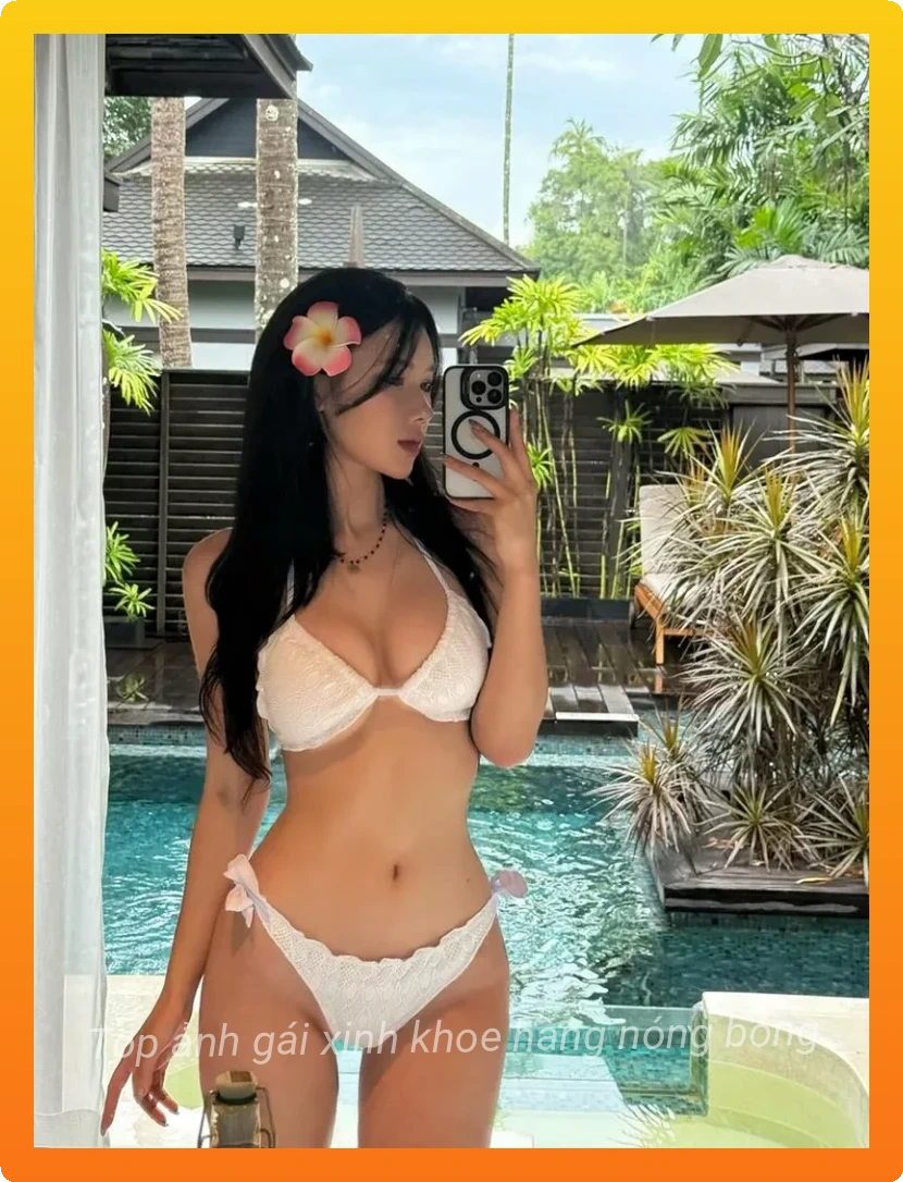 Gai xinh khoe hang trong concept ngoai troi tu nhien