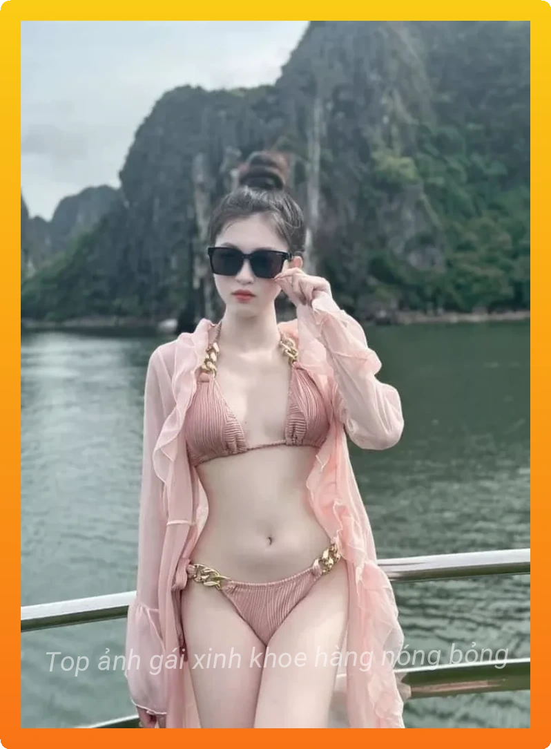Gai xinh khoe hang voi ve dep cuon hut tu nhien