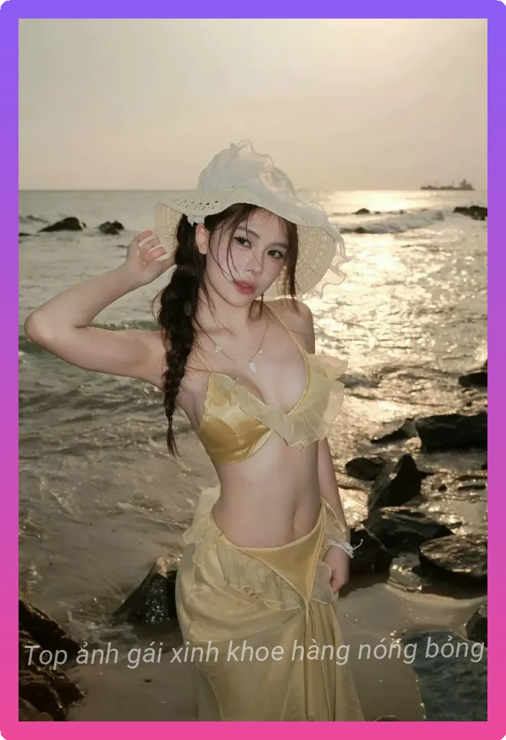 Gai xinh khoe hang voi vong mot goi cam thu hut
