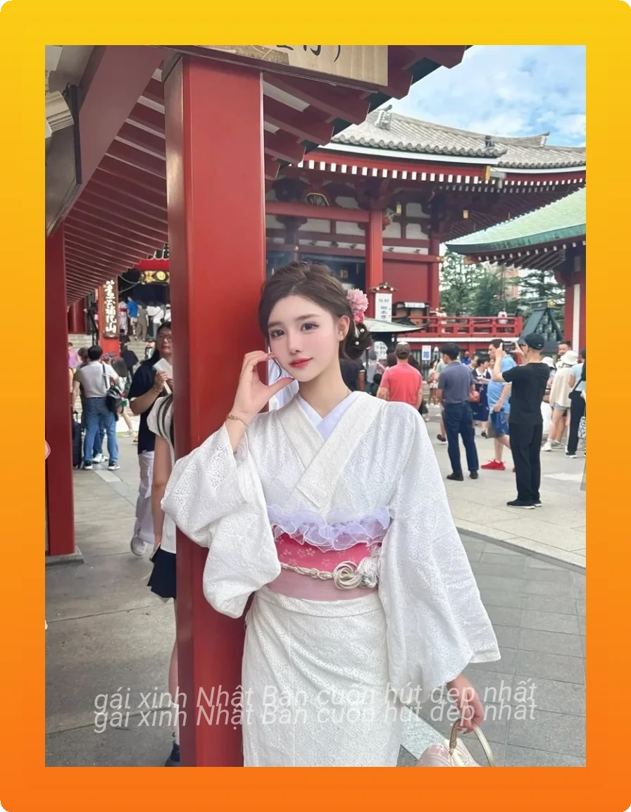 Gai xinh nhat ban mac kimono truyen thong