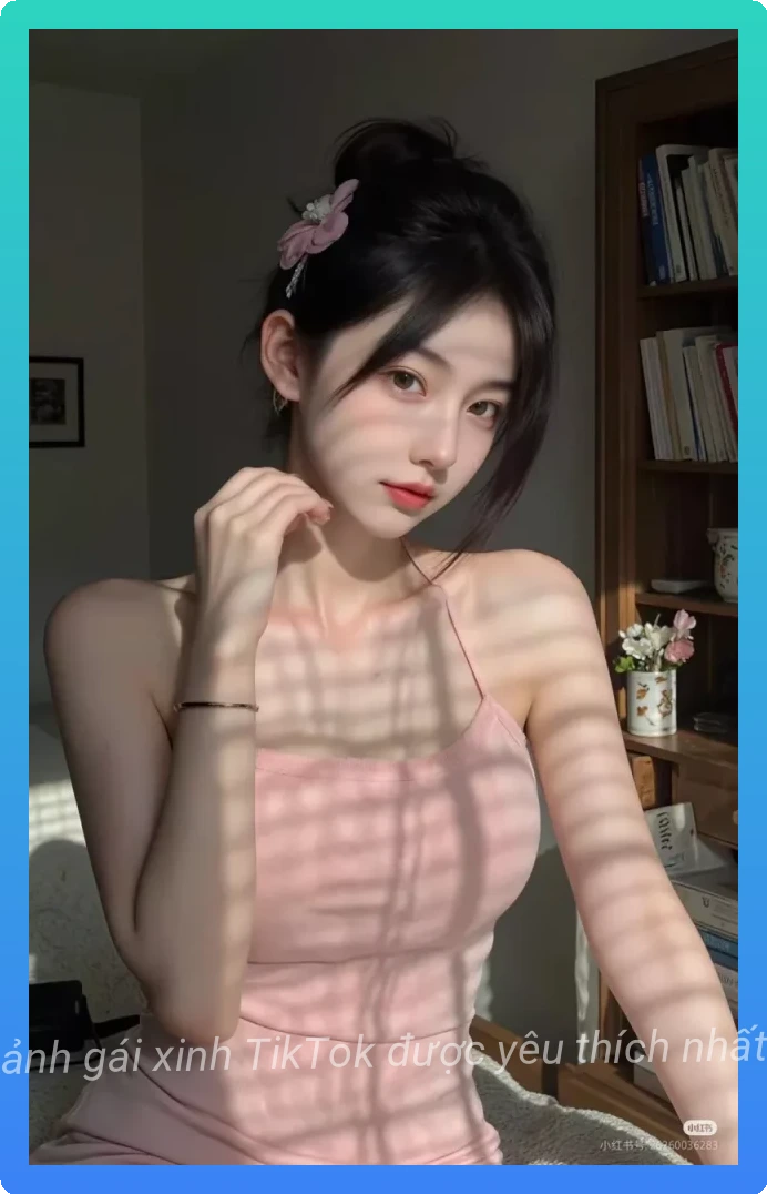 Gai xinh tiktok phong cach de thuong ngay tho