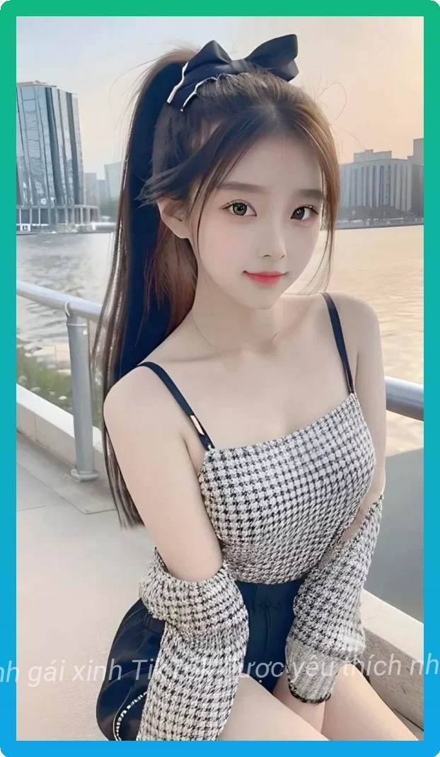 Gai xinh tiktok xinh dep tu nhien khong chinh sua