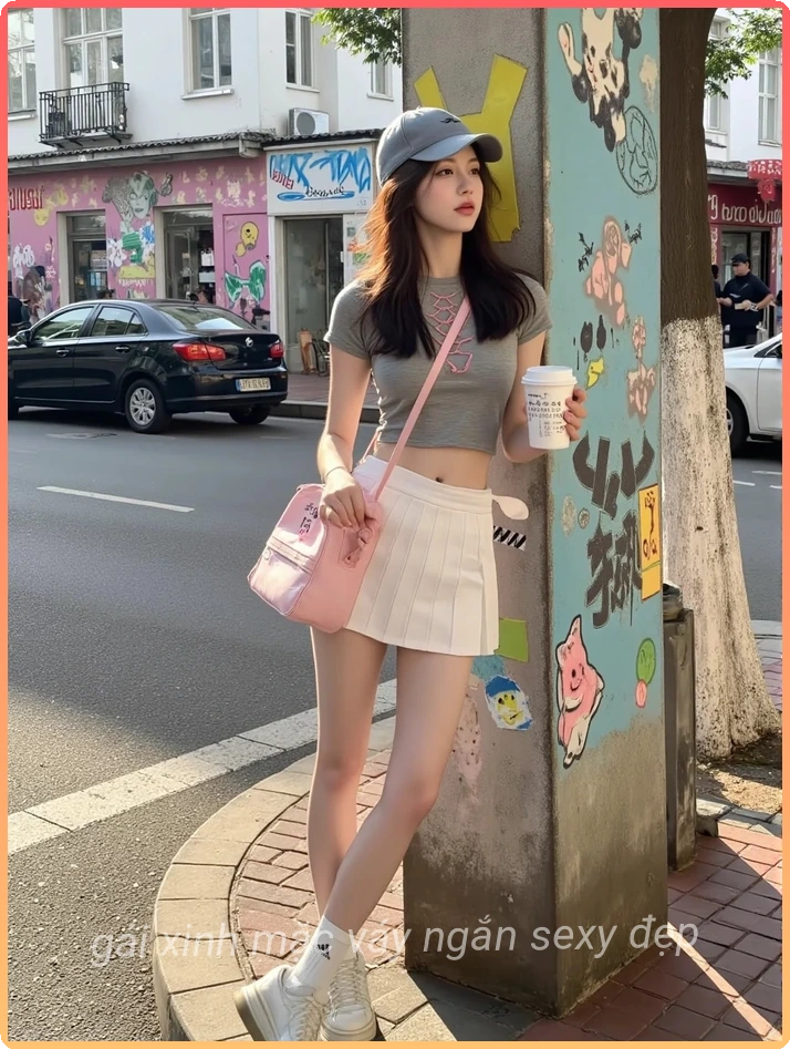Gai xinh trung quoc vay ngan phong cach