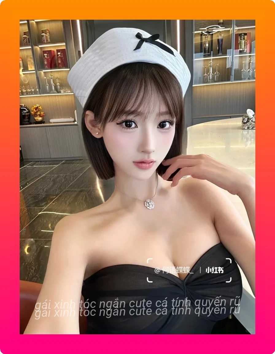 Gai xinh toc ngan ca tinh cuon hut