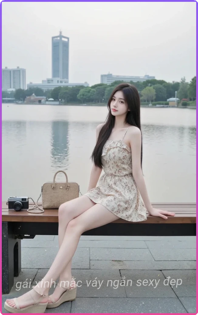 Gai xinh vay ngan chan dai thu hut