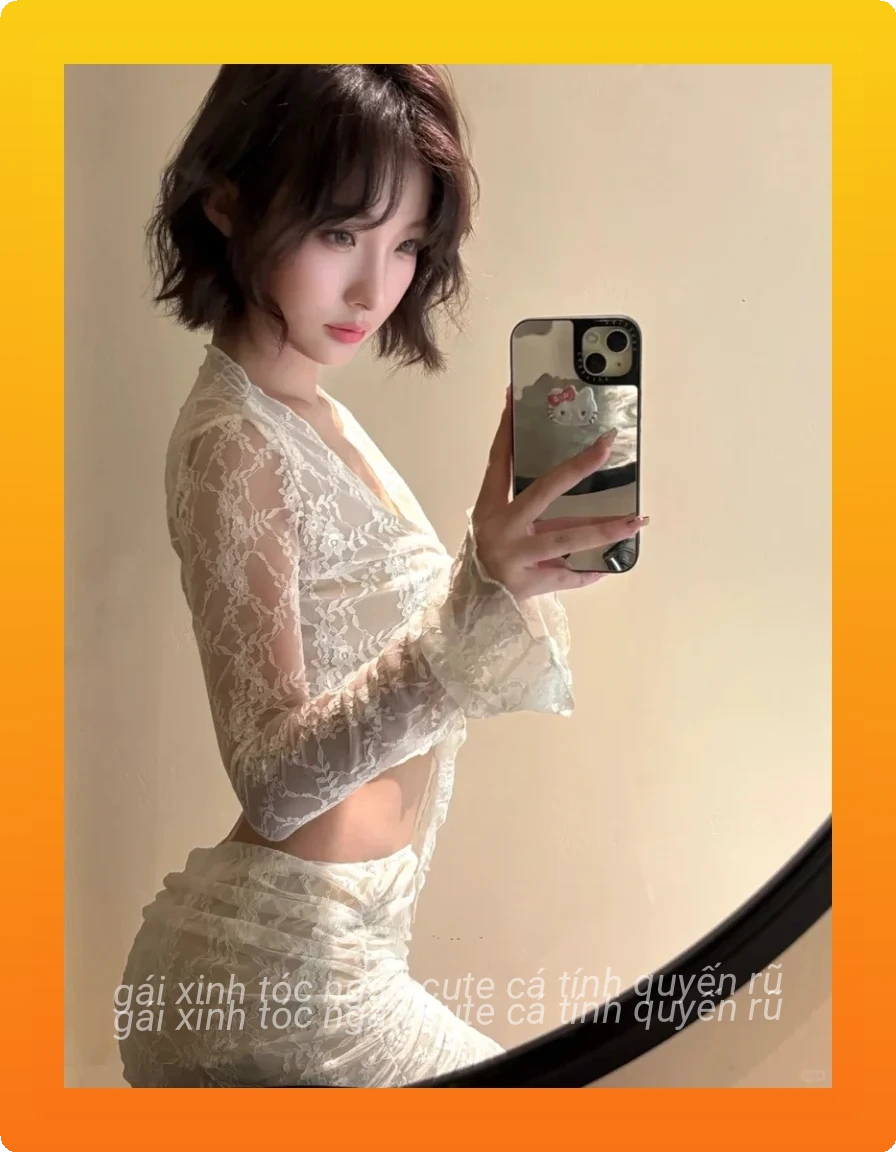 Hinh gai dep toc ngan phong cach sexy