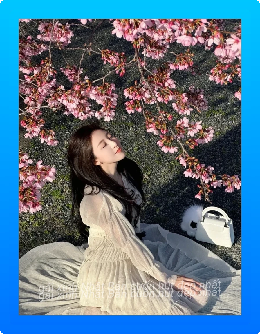 Hinh nen gai xinh nhat ban phong cach nhe nhang