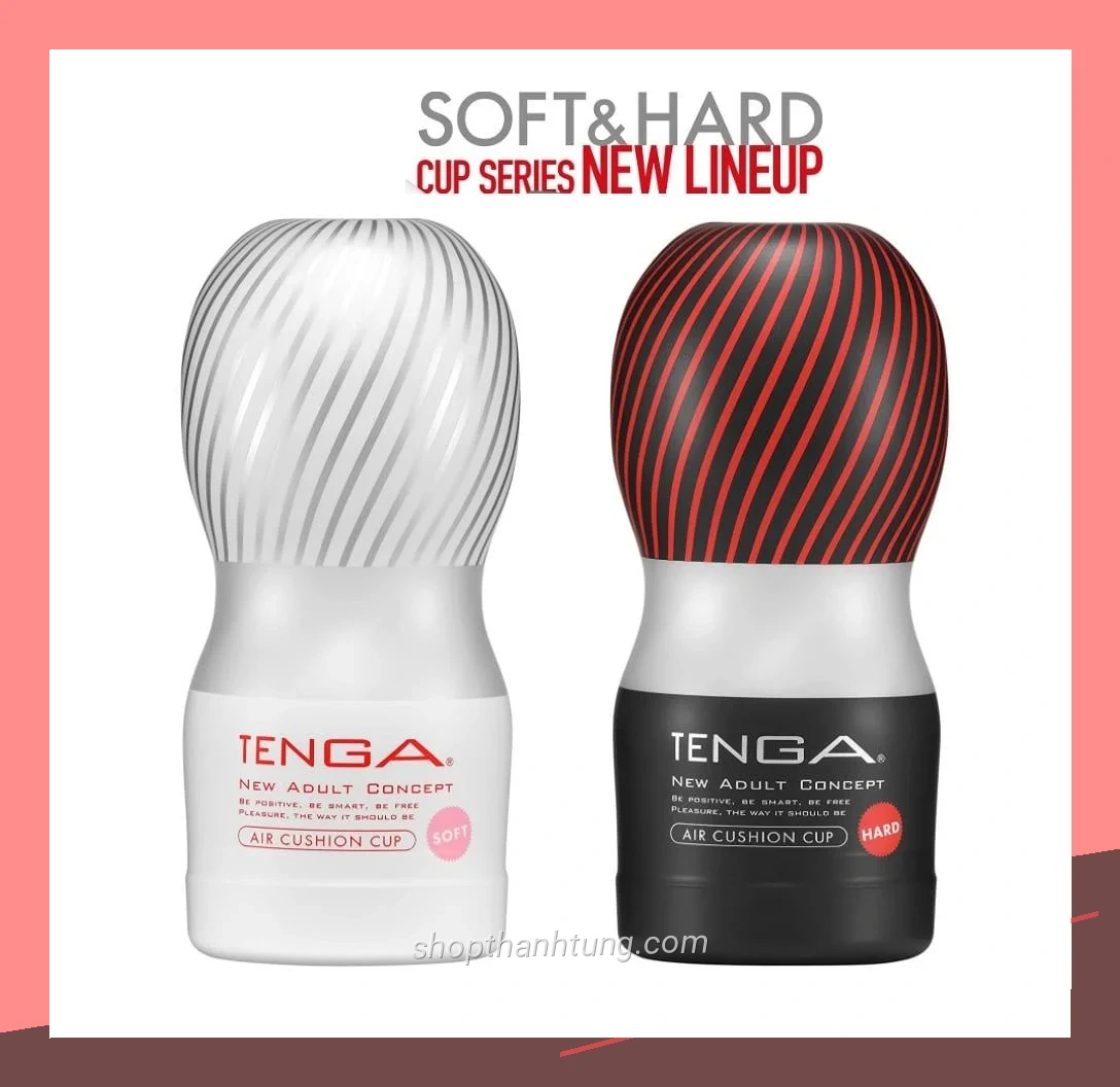 Minh họa cho tenga cup series được thể hiện sinh động