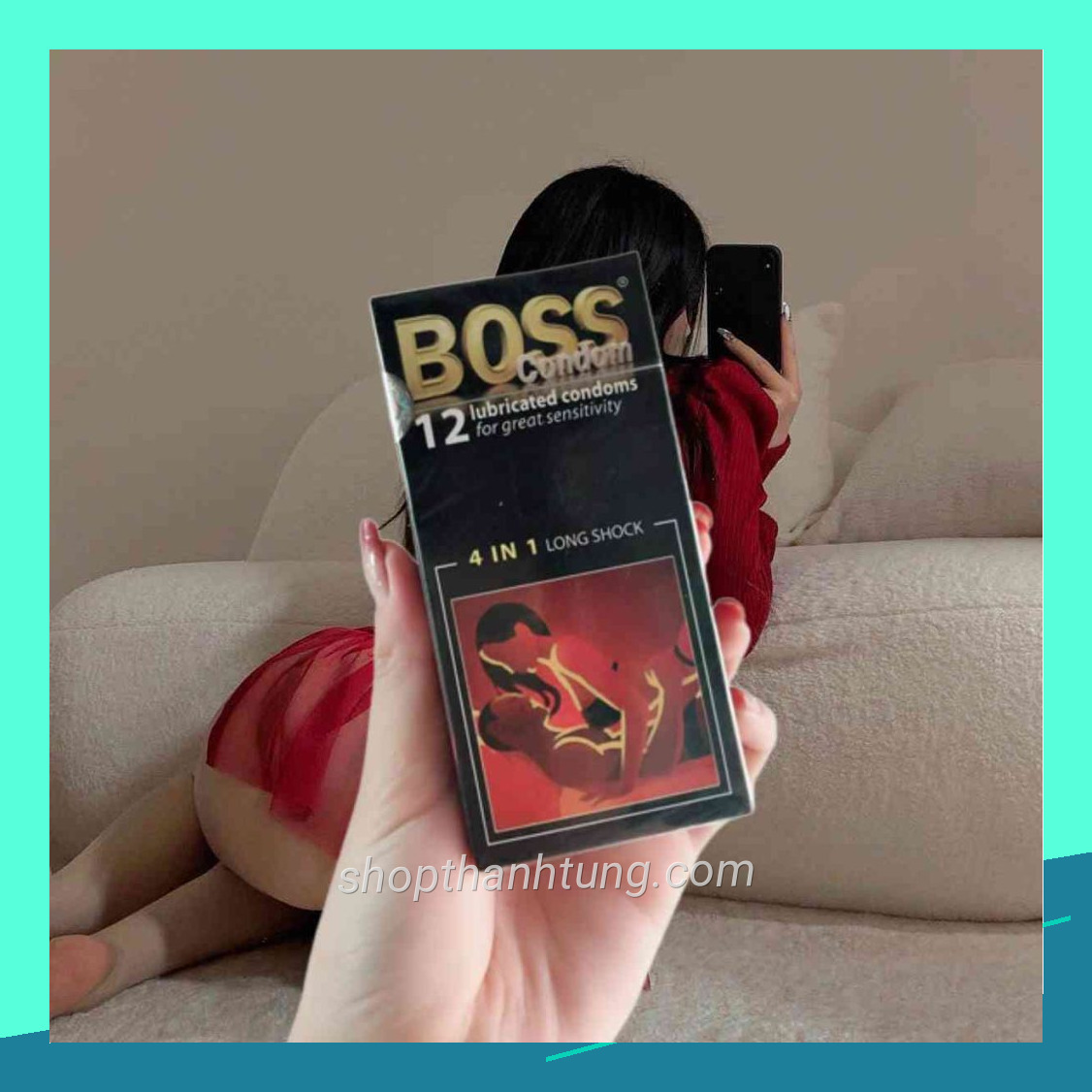 Ảnh minh họa bao cao su boss được trình bày rõ ràng