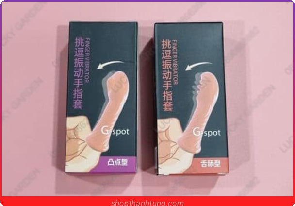 Bao cao su đôn dên ngón tay có rung Aichao