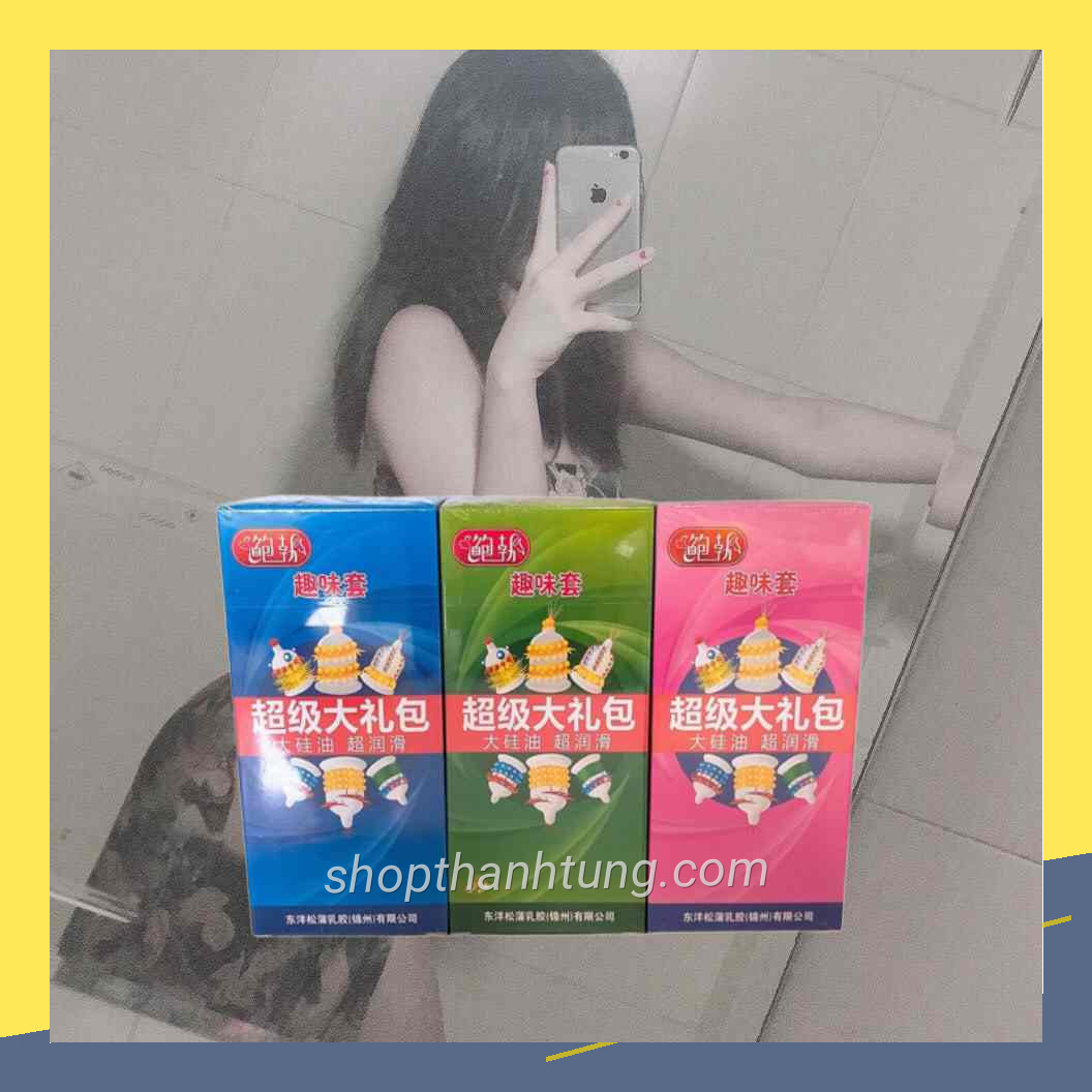Mẫu bao cao su gai 891 trong thực tế