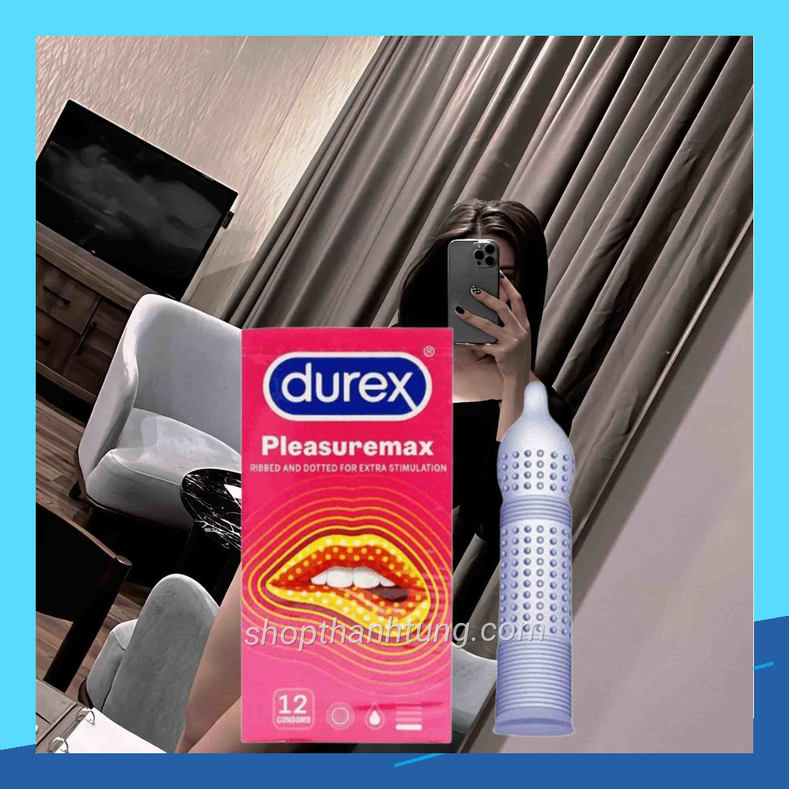 Minh họa cho durex pleasuremax 836 theo phong cách chuyên nghiệp