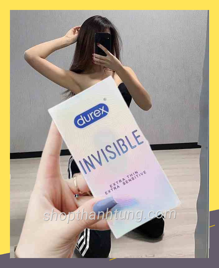 Bao cao su durex invisible 604