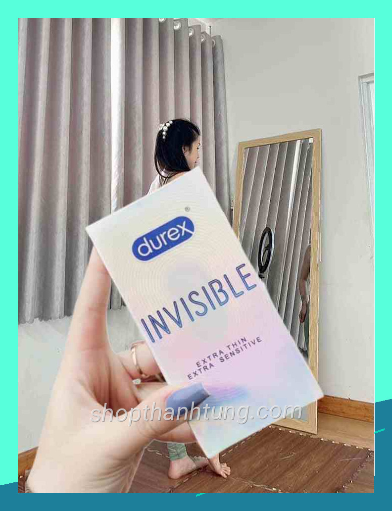 Bao cao su durex invisible 61