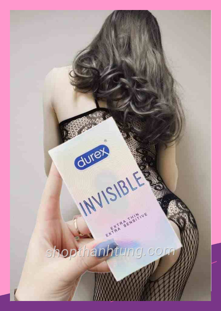 Bao cao su durex invisible 956
