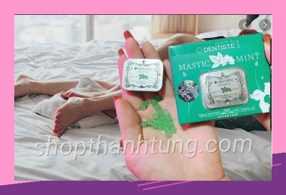 Không gian keo love mint masticmint 170 được trình bày rõ ràng