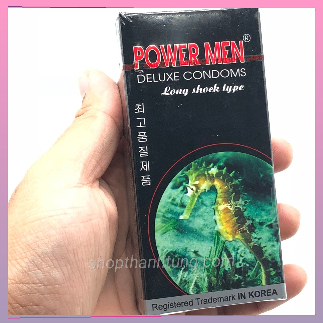 Bao cao su power men ca ngua gan gai nho - shop vợ chồng Hải Phòng