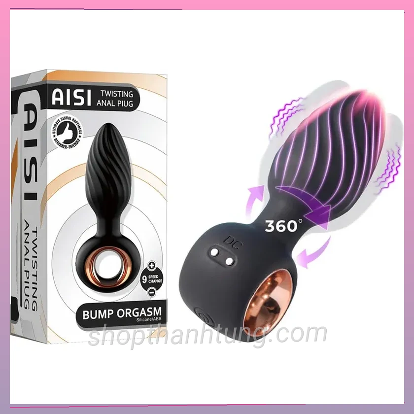 Phich silicon xoay rung hau mon