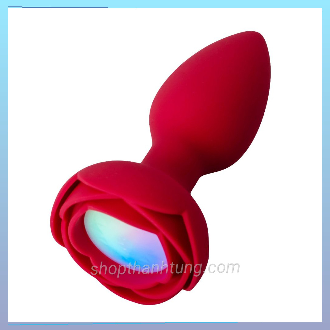 Phich cam hau mon silicon co rung phat sang nhieu mau