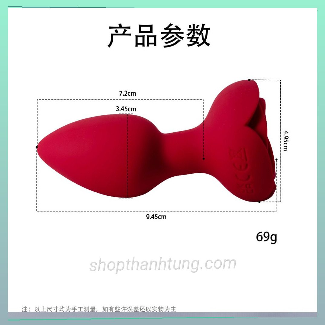 Phich cam hau mon silicon co rung phat sang nhieu mau