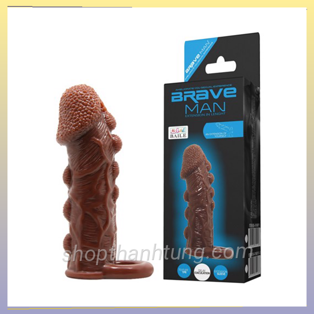 Bao cao su don den brave men da nau co day deo va gan bi