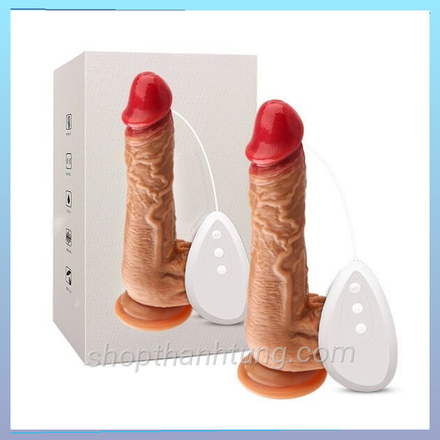Duong vat gia gan tuong rung xoay nhiet dieu khien remote grande