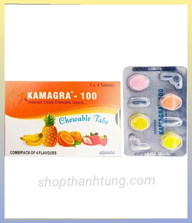 Kamagra 100 ajanta vi vien chewable tablet sildenafil
