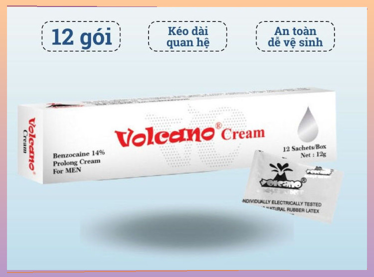 Kem boi chong xuat tinh som volcano - shop sinh lý Hải Phòng