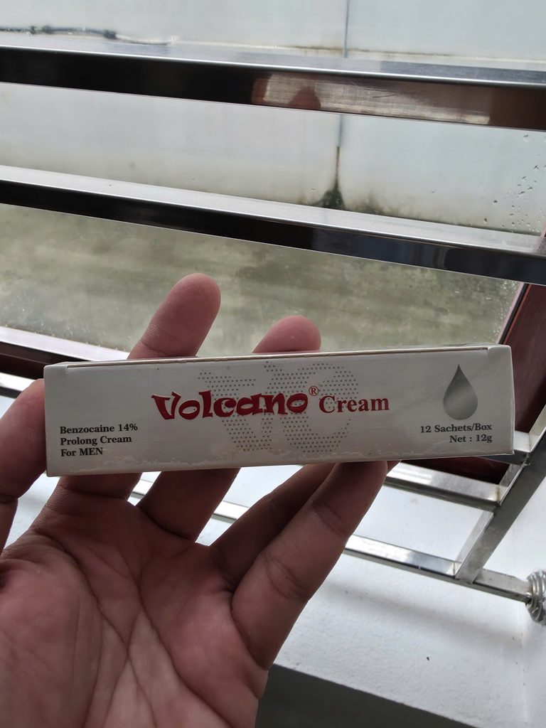 Kem boi chong xuat tinh som volcano - shop vợ chồng Hải Phòng