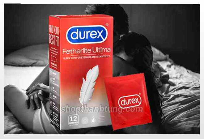 Bao cao su durex fether ultima 219 - shop phòng the Hải Phòng