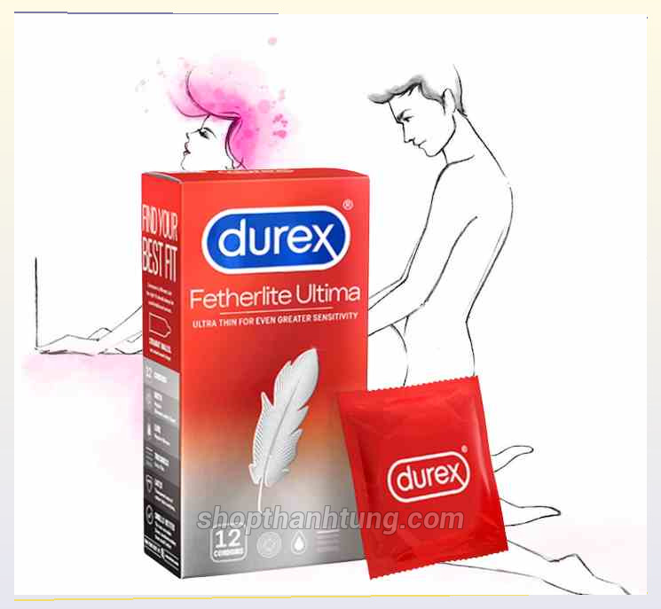 Bao cao su durex fether ultima 30 - shop sexytoy