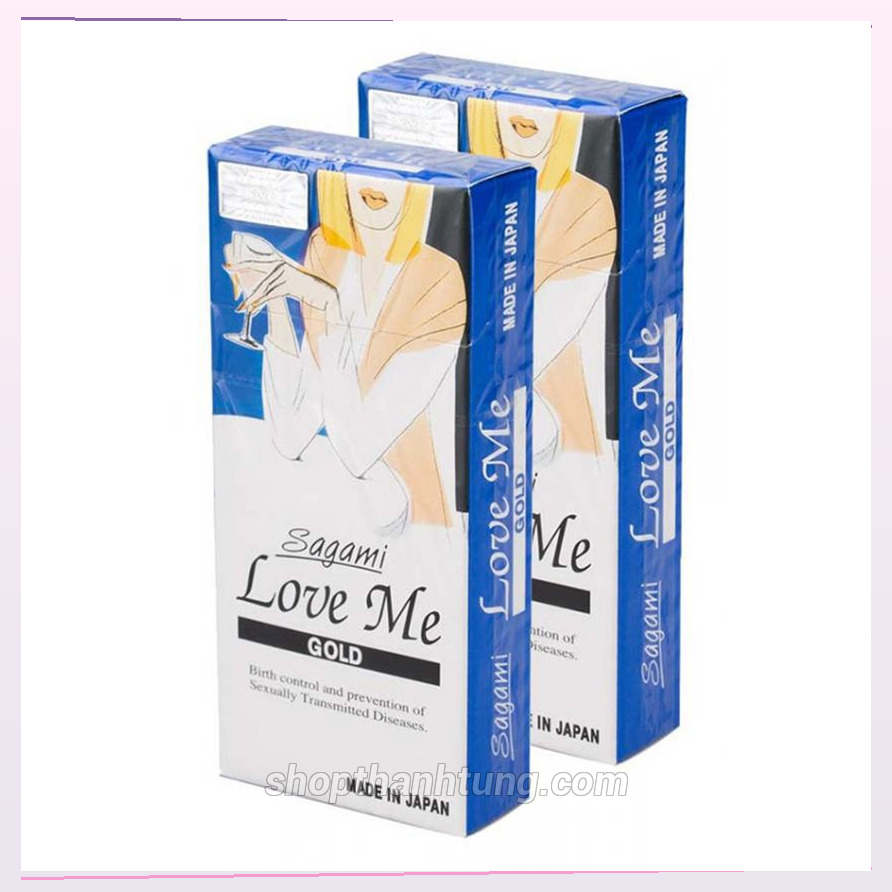 Bao cao su sagami love me gold - shop vợ chồng