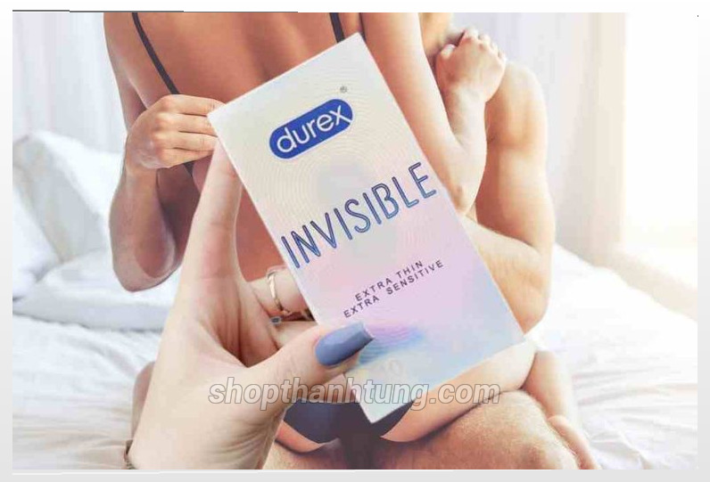 Bao cao su durex invisible 162 - shop sinh lý