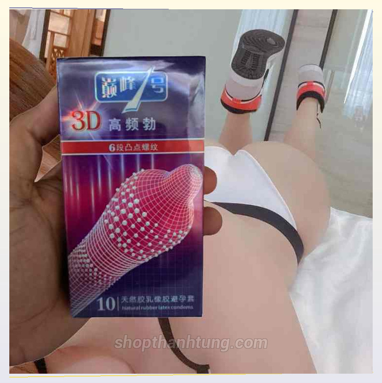 Bao cao su gai 3d 92 - shop phòng the Hải Phòng