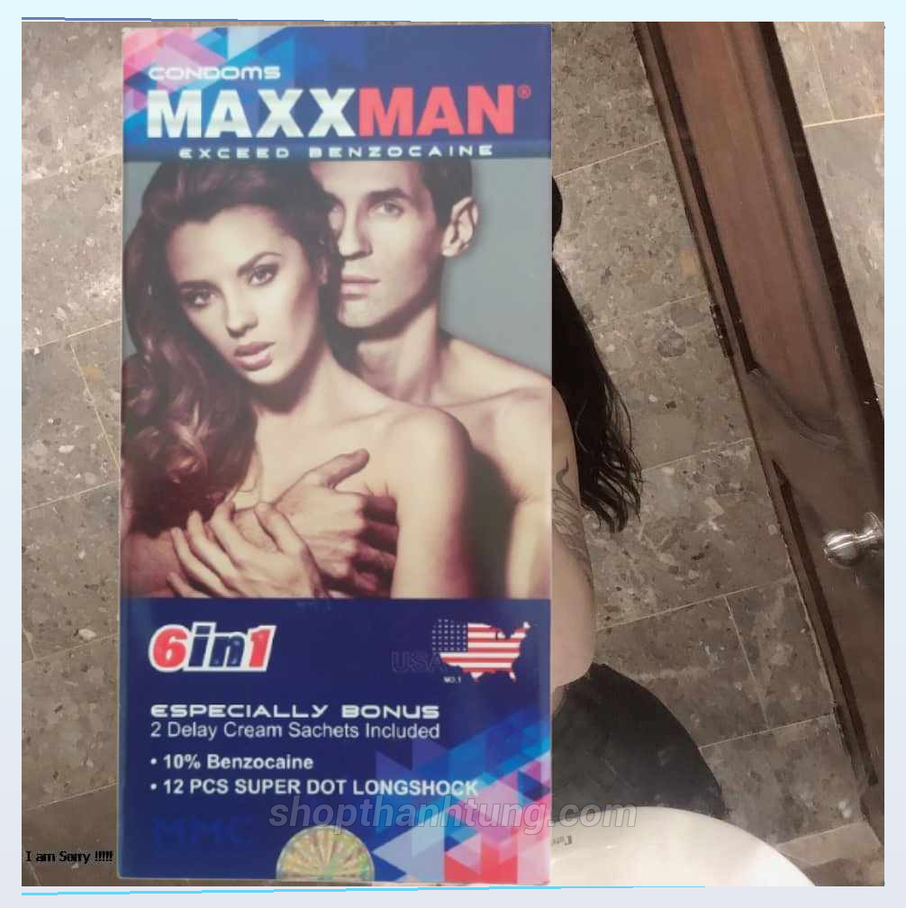 Bao cao su maxman 6in1 95 - shop vợ chồng