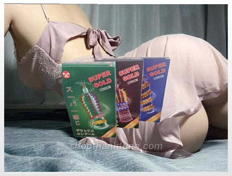 Bao cao su super gold 25 - shop sexytoy Hải Phòng